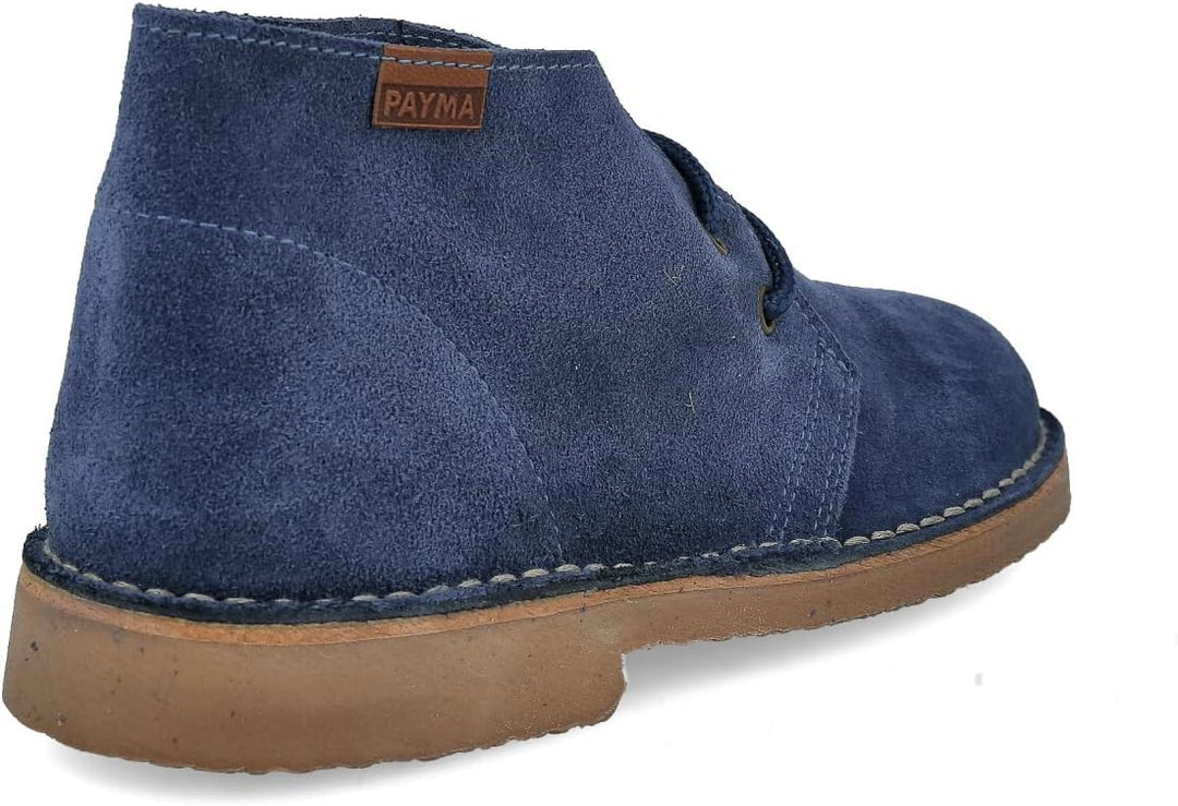 Safari Desert Boot aus WildLeder für Damen und Herren. Schuhe aus Spanien. Chukka Stiefeletten Schuh