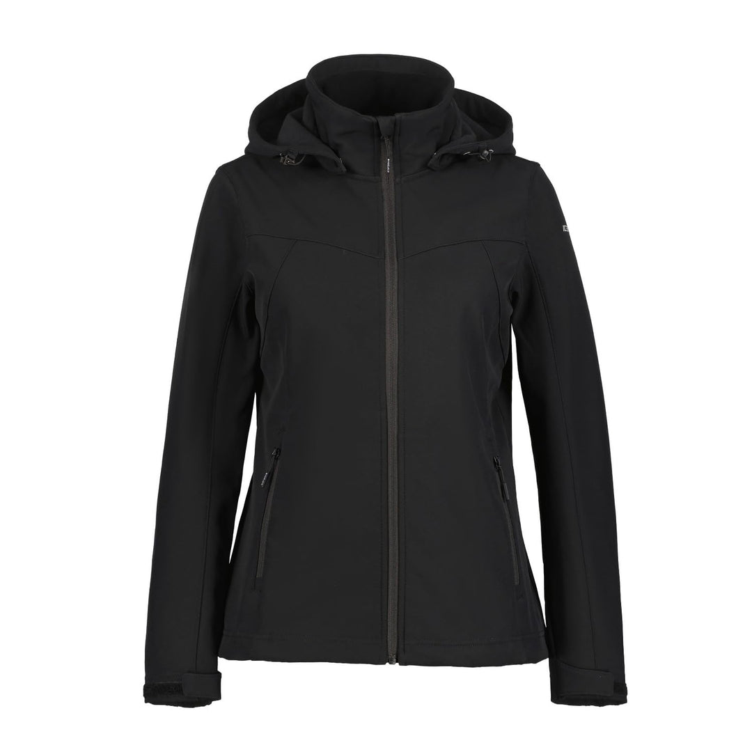 ICEPEAK Damen Brenham Shell Jacket (1er Pack) 40 Schwarz, 40 Schwarz
