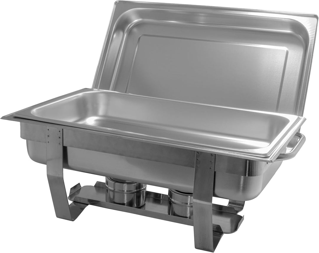Chafing Dish Speisenwärmer Warmhaltebehälter GN-Behälter Edelstahl 11 tlg. SET