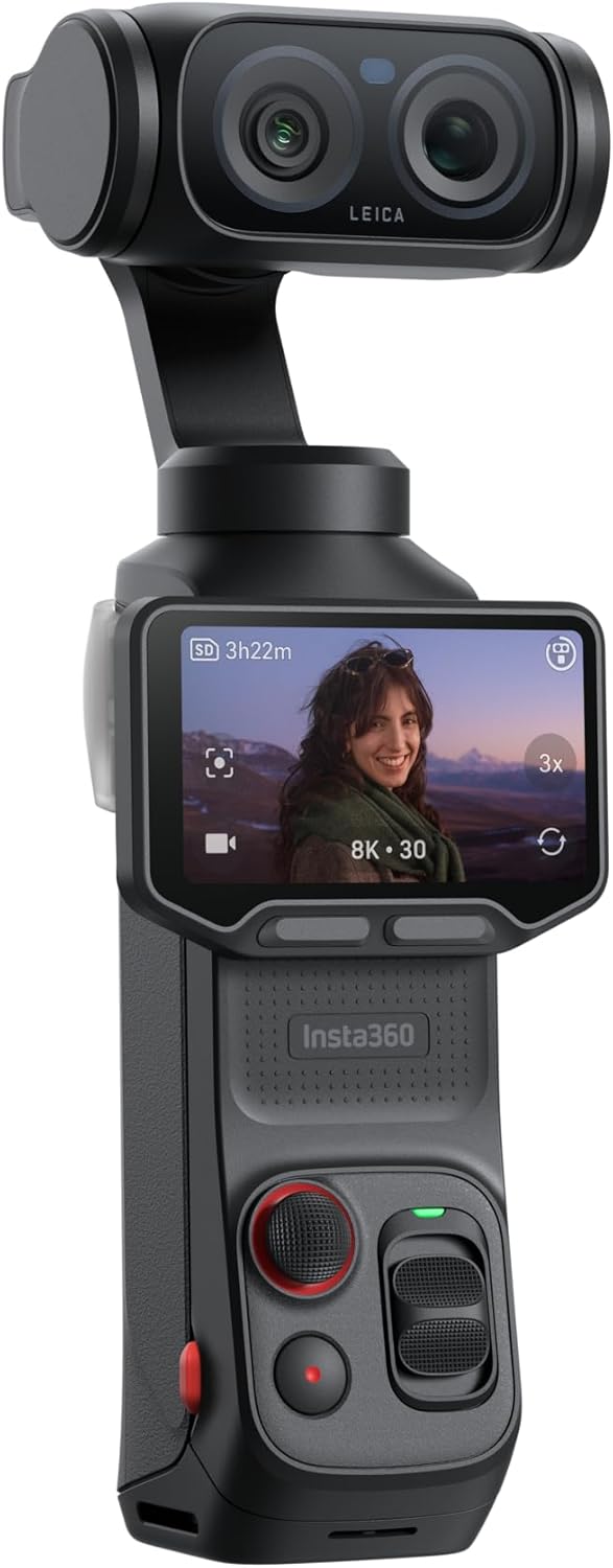 Insta360 Luna Ultra, Standard-Bundle | Modulkamera mit Sensor 2,5 cm (1 Zoll), Video 8K 3D, HiFi-Aud