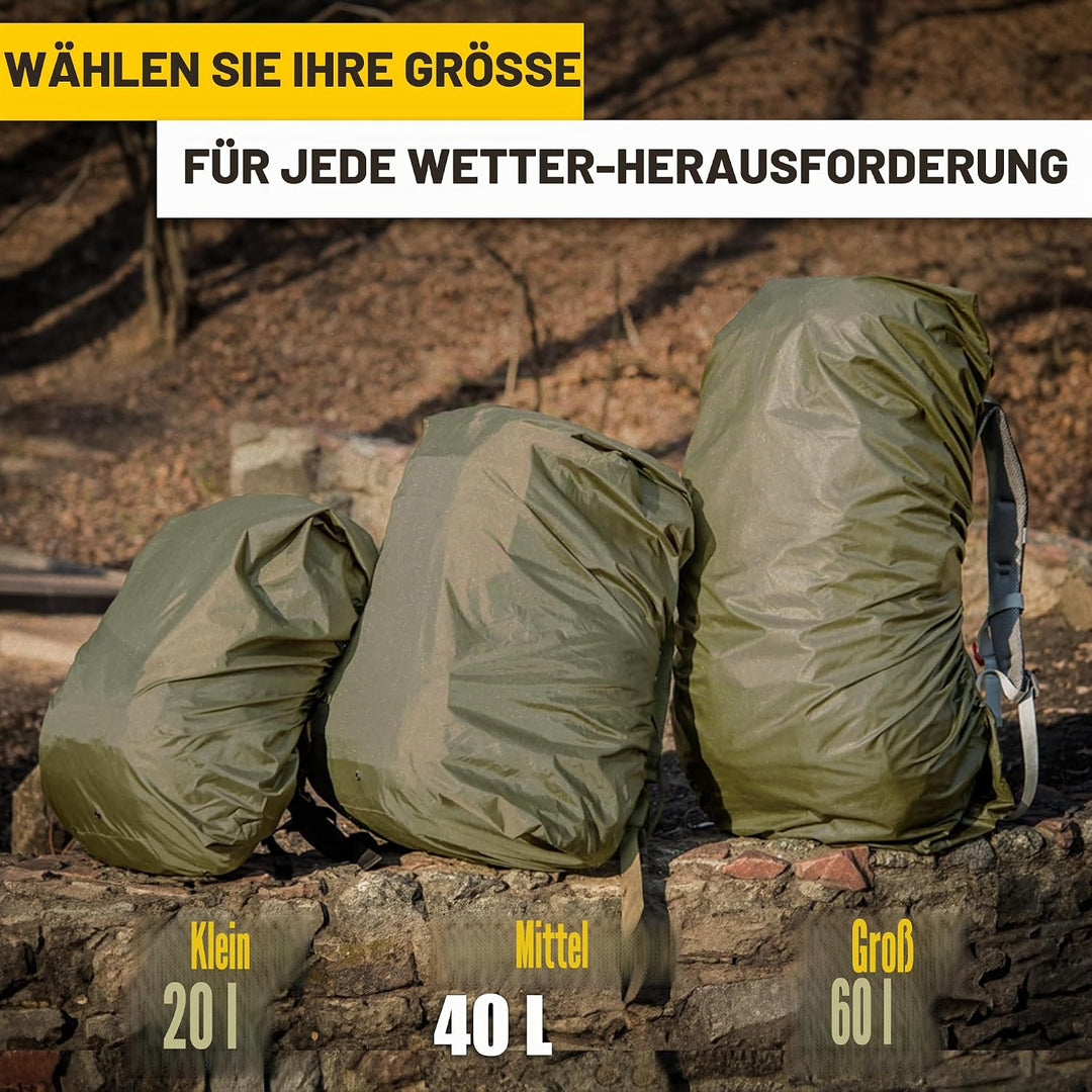 M-Tac Wasserdichter Regenschutz für Wandern, Camping, Reisen, M
