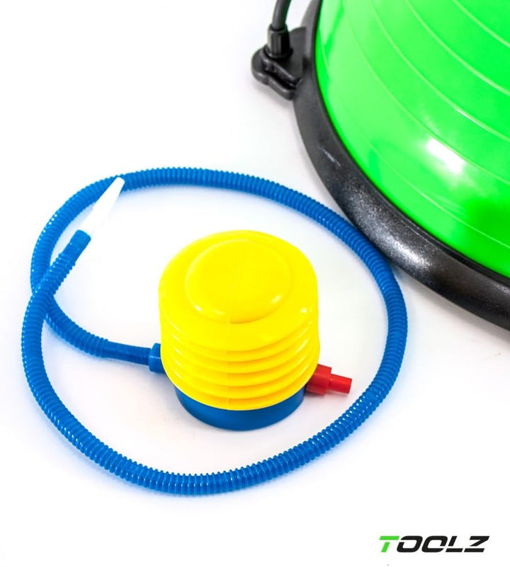 TOOLZ Balance Ball – Balanceball für ein effektives Ganzkörpertraining – Mit integrierten Trainingst