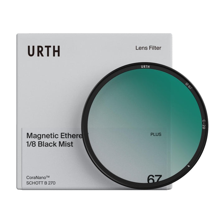 Urth 55mm Magnetischer Ethereal Black Mist ⅛ Diffusions-Objektivfilter (Plus+) - Kinoeffekt, 20-fach