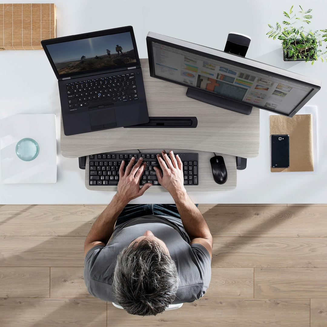 Ergotron WorkFit-Z Mini Sit-Stand Desktop 33-458-917 grau