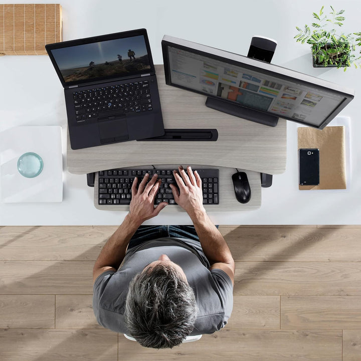 Ergotron WorkFit-Z Mini Sit-Stand Desktop 33-458-917 grau