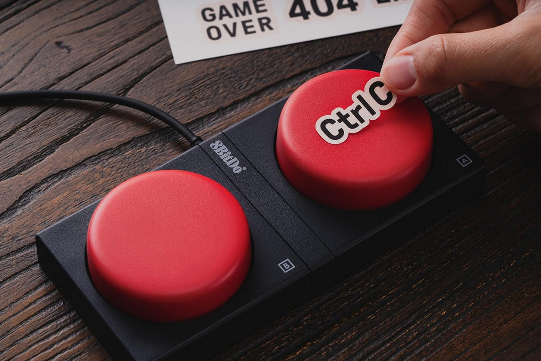 8Bitdo retro mechanische Tastatur, Bluetooth/2.4G/USB-C heiss austauschbare Gaming-Tastatur mit 87 T