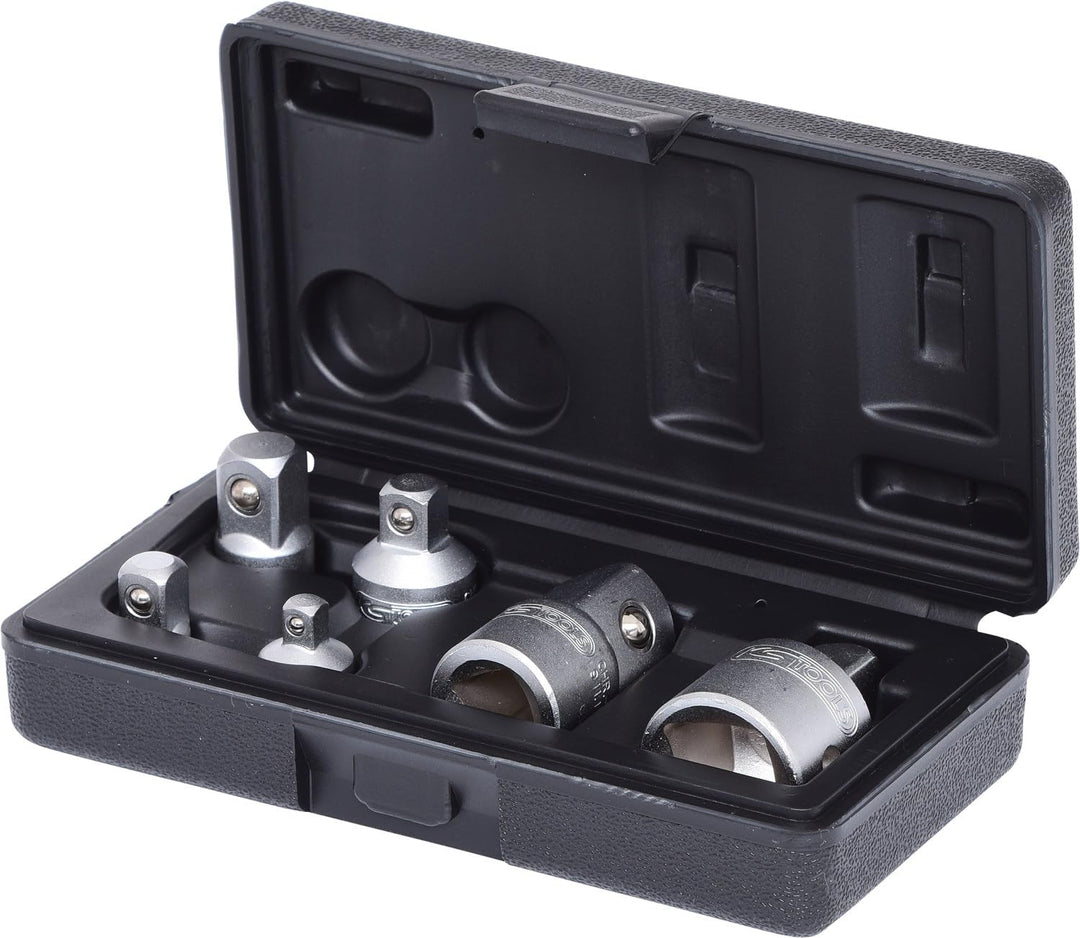 KS Tools 911.0106 1/4 Zoll + 3/8 Zoll + 1/2 Zoll Vergrösserungs- und Reduzieradapter-Satz | matt sat