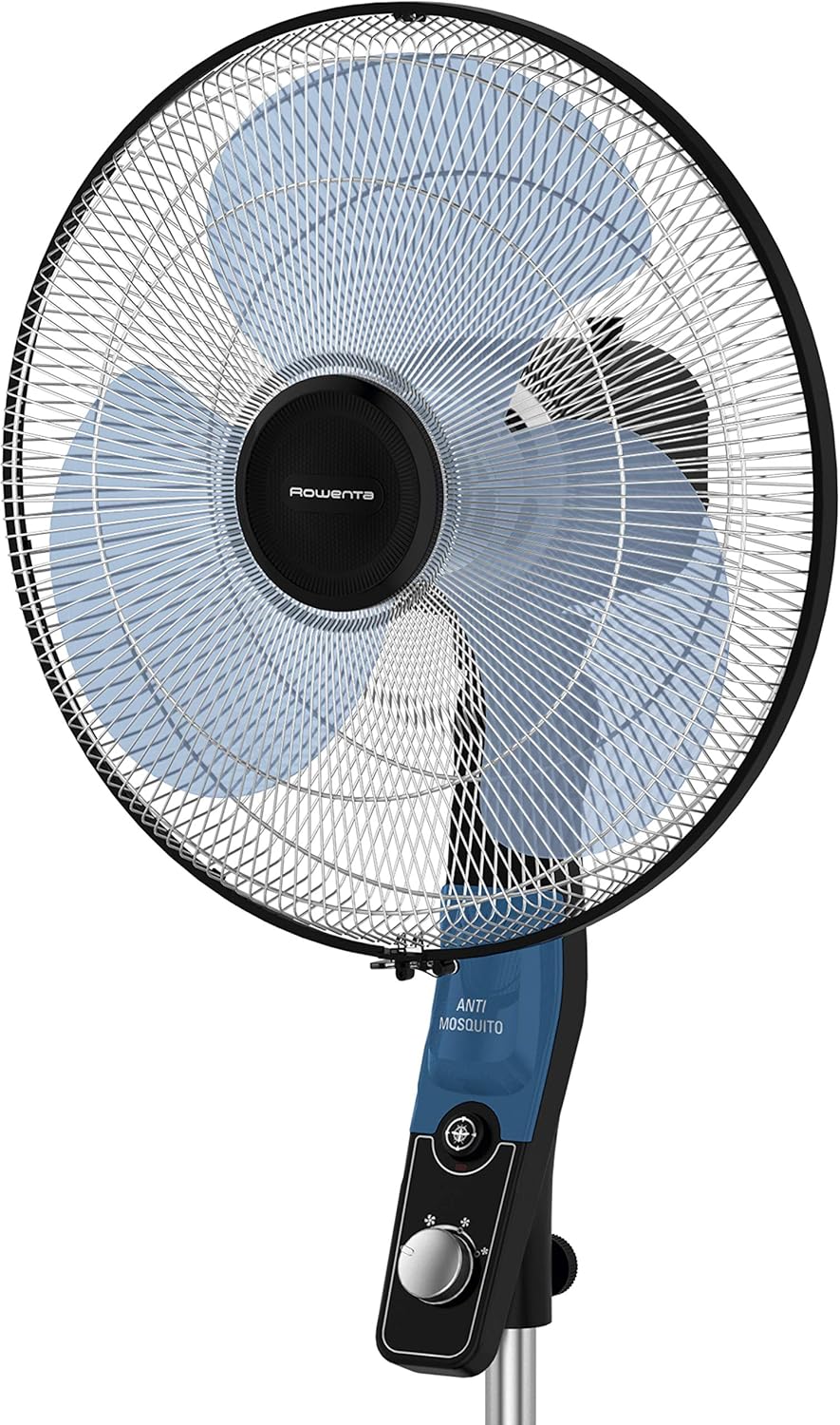 Rowenta Essential+ VU4420 Standventilator, 55 m³/min, 3 Geschwindigkeiten, hohe Leistung, automatisc
