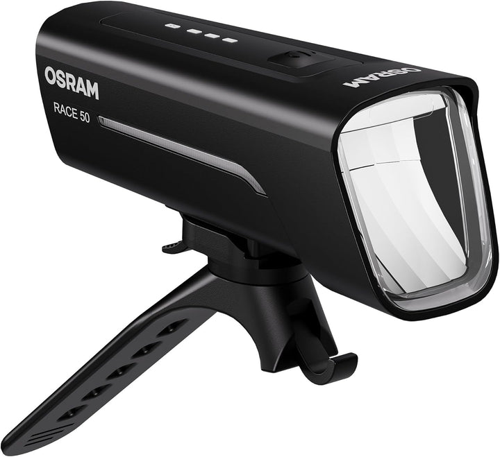OSRAM LEDsBIKE Race 50 Set, wiederaufladbares Fahrradlichtset, StVZO-zugelassenes Front- und Rück-LE