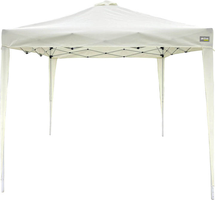 AKTIVE Faltpavillon Gartenpavillon Beige 61055, beige