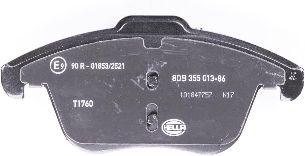 HELLA PAGID 8DB 355 013-861 Bremsbelagsatz - T1760 - Dicke/Stärke: 20mm - Bremssystem: Teves - mit i