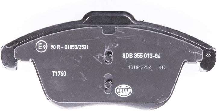 HELLA PAGID 8DB 355 013-861 Bremsbelagsatz - T1760 - Dicke/Stärke: 20mm - Bremssystem: Teves - mit i