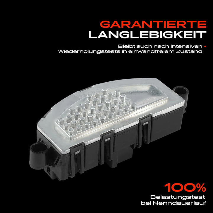 Frankberg Gebläseregler Vorwiderstand Steuergerät Kompatibel mit A4 1.8L-3.0L 2007-2015 A4 Allroad A