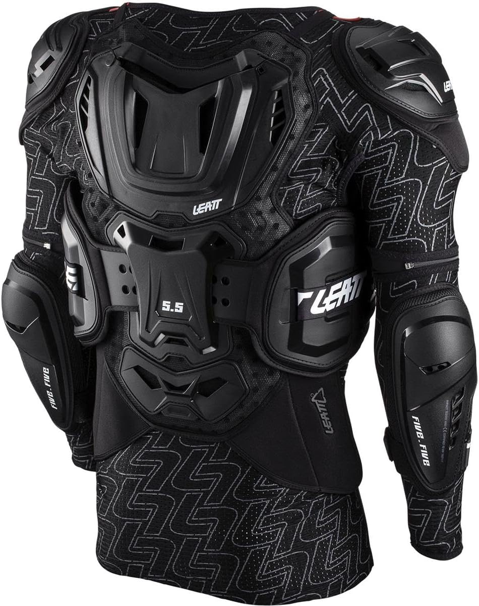 Leatt Protektorjacke Body Protector 5.5 Schwarz Schwarz S/M, Schwarz S/M