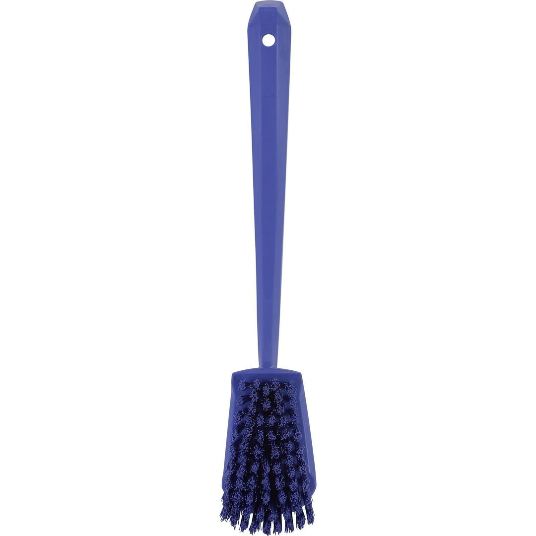 Vikan - Hygiene - Spülbürste - Mit langem Stiel - Harte Borsten - Lila 4186 Violett, 4186 Violett