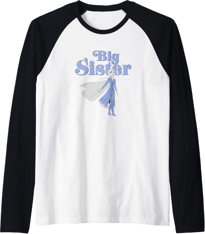 Disney Frozen 2 Elsa Big Sister Raglan