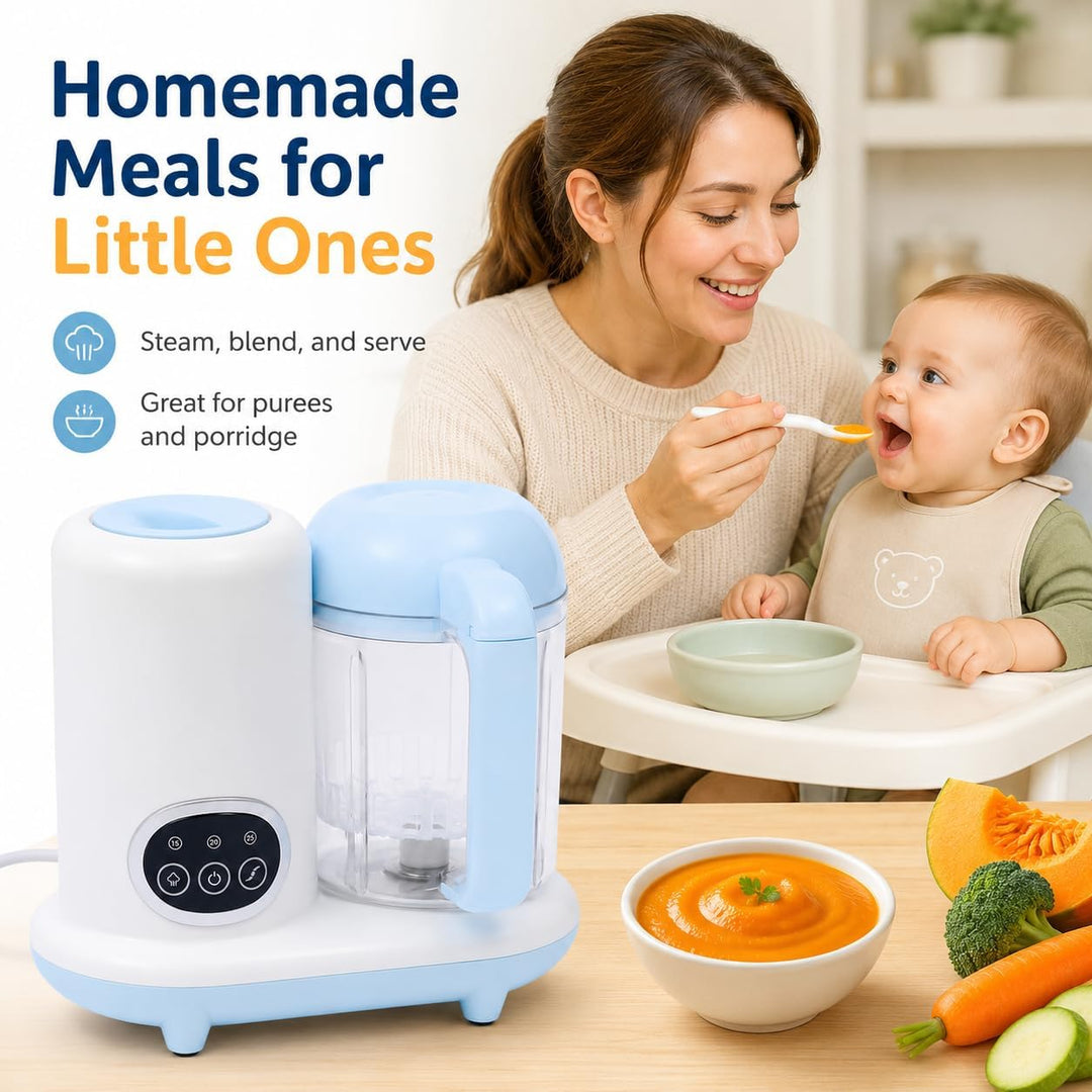 Baby Food Maker Automatischer Mixer, multifunktional, 10.000 U/min, Timer, 250 ml, Küchenmaschine, M