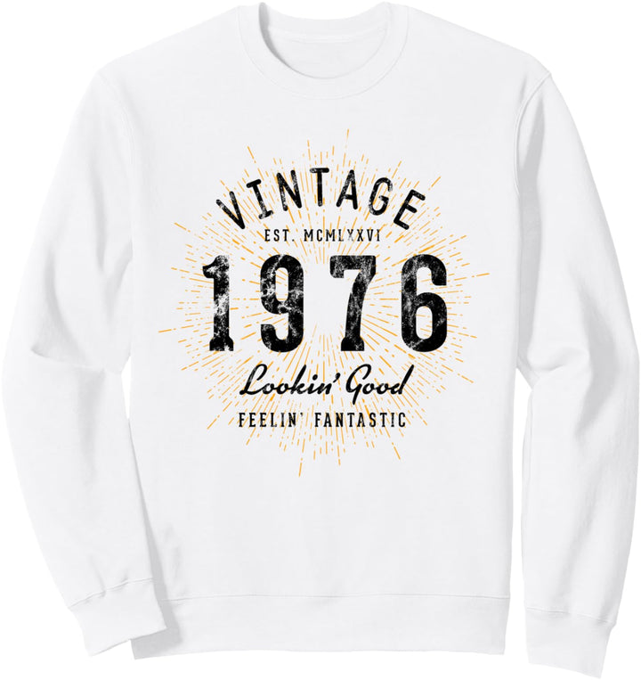 Vintage Geburtstag geboren 1976 Sweatshirt