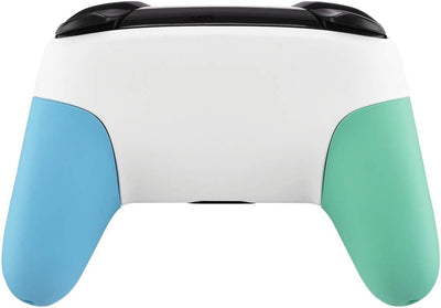 eXtremeRate Griff Hülle Set kompatibel mit Nintendo Switch Pro Controller, DIY-Ersatz Front Case/Bac