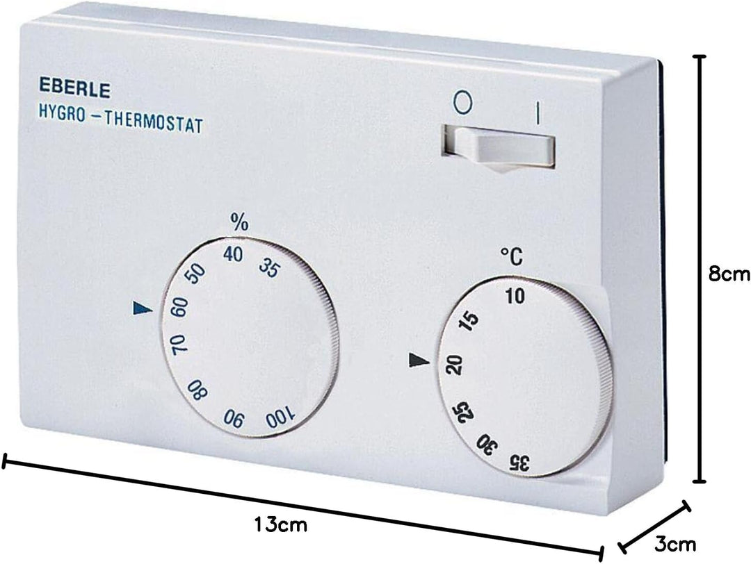 Eberle HYG-E 7001 Raumthermostat Aufputz 10 bis 35 °C