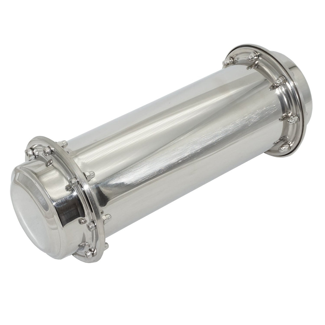 moumou Time Capsule korrosionsschutzes Wasserdicht Edelstahl Kapsel Container Langlebig Lock Behälte