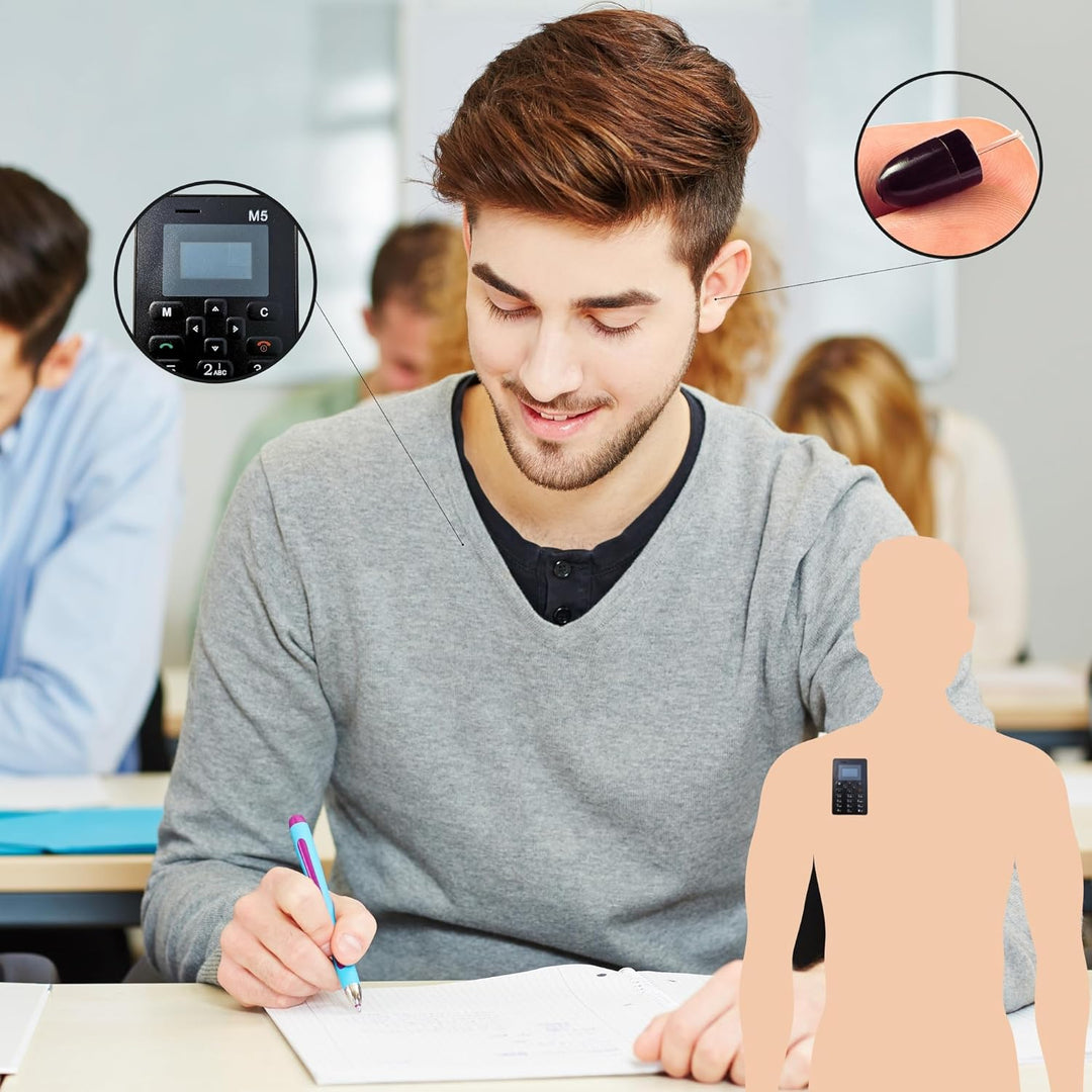PingaOculto Spion Kopfhörer Prüfung GSM Mini VIP Pro Unsichtbare Kopfhörer für NanoSIM mit Mikrofon
