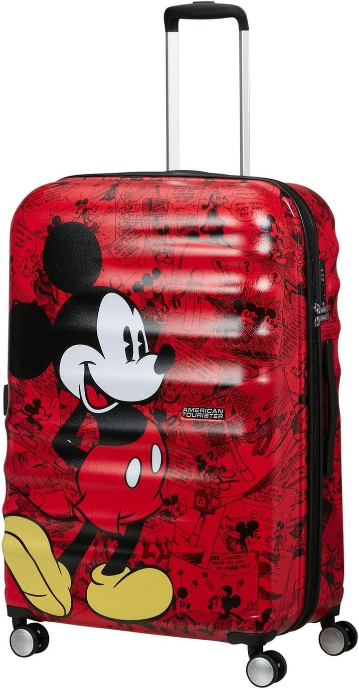 American Tourister Wavebreaker Disney FL - Spinner L, Koffer, 77 cm, 96 L, Mehrfarbig (Mickey Comics