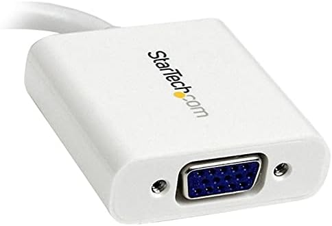 Startech.com Mini-DisplayPort-auf-VGA-Adapter – Weiss – 1080p – Thunderbolt-auf-VGA-Adapter – Mini-D