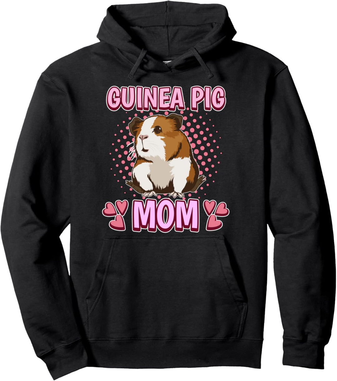 Guinea Pig Mom Mama Meerschweinchen Pullover Hoodie