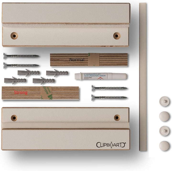 Clipboart® Standard Wandhalterung - Halterung - Snowboard - Wakeboard - Kiteboard - Balanceboard - W