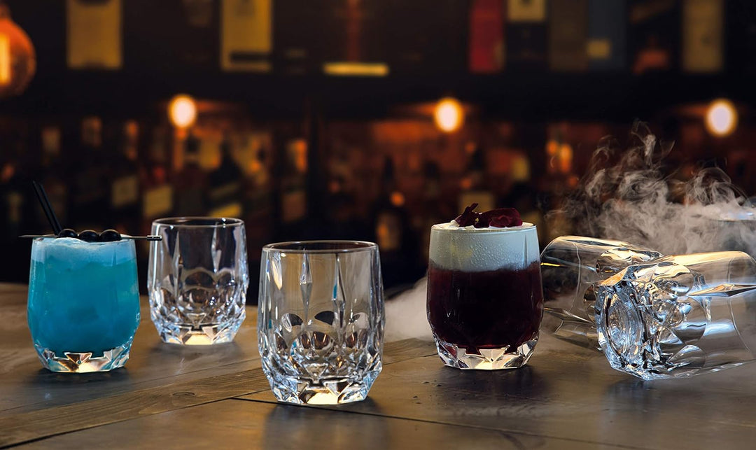 RCR 26526020006 Alkemist Trinkgläser aus Kristallglas, 6er-Set Tumblers, Glas, White n / a, n / a