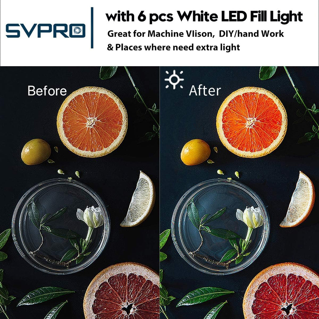 SVPRO 48MP Autofokus USB Kameramodul mit Licht, USB Webcam Board Nachtsichtkamera für Computer, Indu
