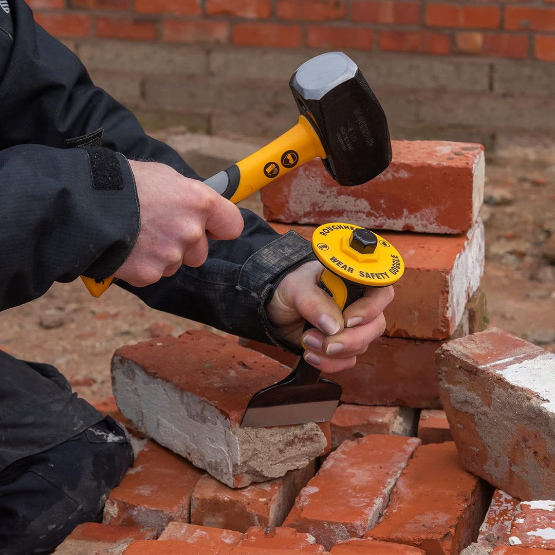 Roughneck ROU31993 Meissel- und Flachmeissel-Set, 3-teilig