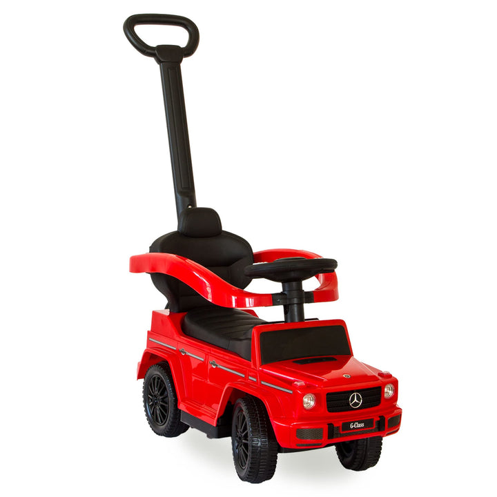LEMODO Kinder Rutschauto ab 1 Jahr - Lauflernwagen mit Schiebestange - Robustes Kinderauto - Mercede