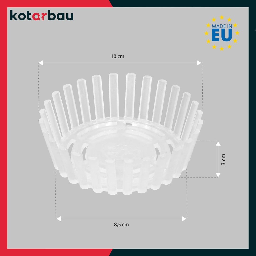 KOTARBAU® 30er Set Gärgewicht für Einmachgläser ⌀ 100 mm Polypropylen Gärgewichte Gärdeckel Einmachh