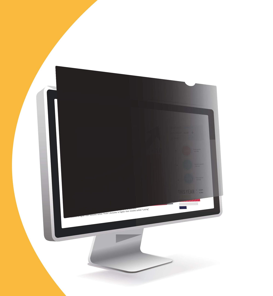 Blickschutzfilter I Privacy Filter I Blickschutzfolie I Anti-Spy Folie für Laptop und Notebook (19.0