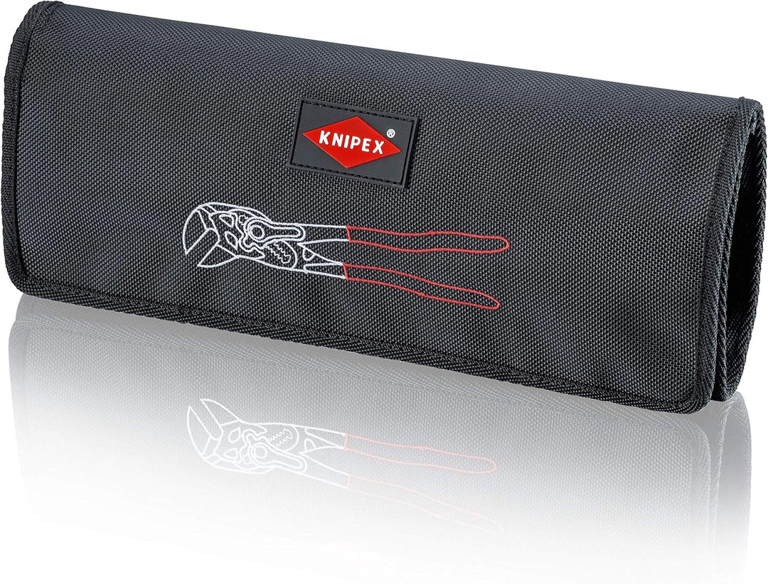 Knipex Zangenschlüssel-Set 5-teilig 00 19 55 S4 &amp; Schonbacken für Zangenschlüssel 86 XX 180, 3 Paar,