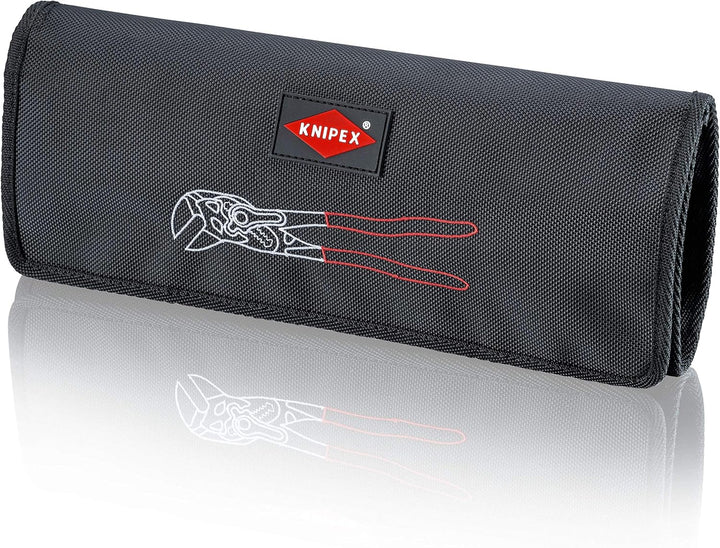 Knipex Zangenschlüssel-Set 5-teilig 00 19 55 S4 &amp; Schonbacken für Zangenschlüssel 86 XX 180, 3 Paar,