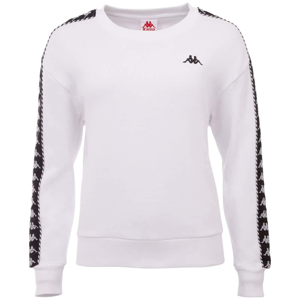 Kappa Herren X Sweatshirt XS-XL Neongrün, XS-XL Neongrün