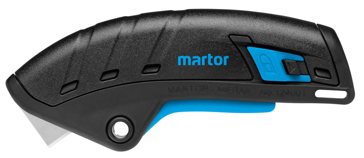 MARTOR Sicherheitsmesser mit Klingeneinzug, SECUPRO MERAK, Profi Cuttermesser, Leicht, Kunststoff, R