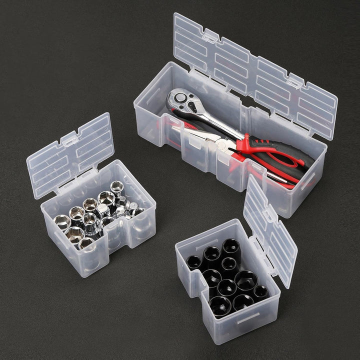 Mayouko 16 Compartments Detachable Toolbox Organizer,Hardware Organizer Box with Removable Sections,