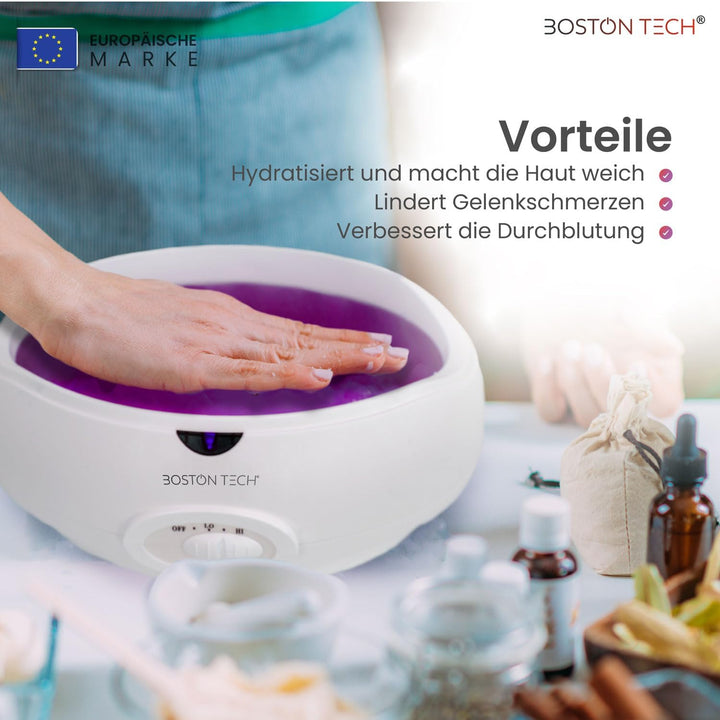 Boston Tech® Paraffin-Handbad von Muskelschmerzen und Arthritis. 3 Liter Fassungsvermögen. Feuchtigk
