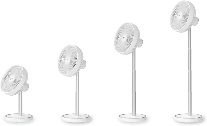 Fakir MWL10 Handventilator &amp; Tischventilator - Mini Ventilator mit Teleskopständer 34-75cm, 4 Stufe