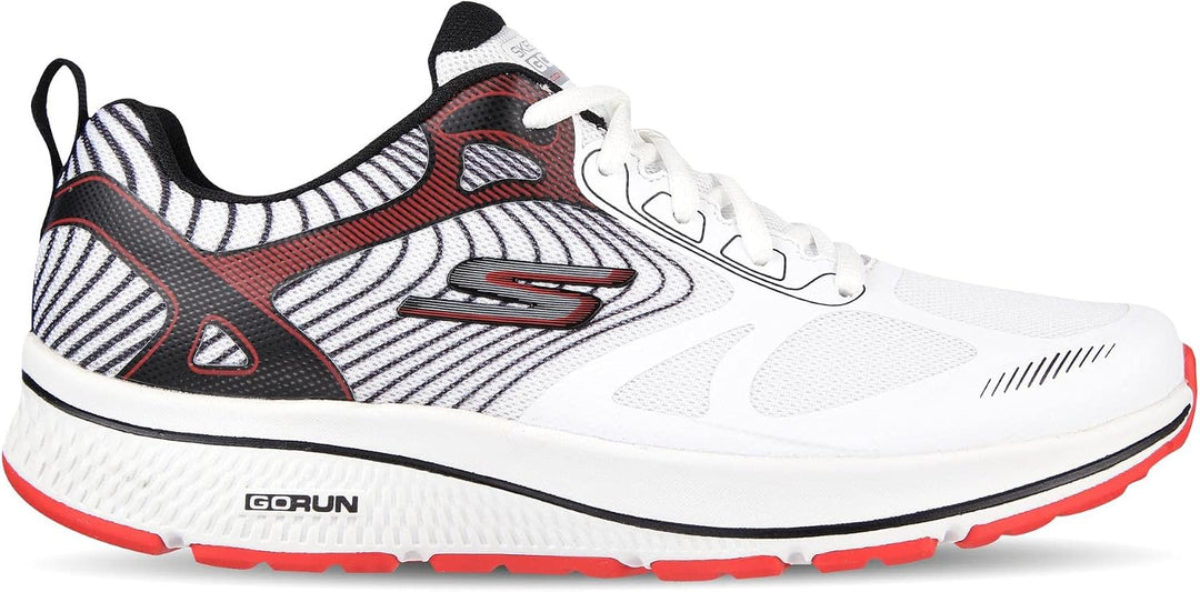 Skechers Herren Running Shoes 40 EU Weiss, 40 EU Weiss