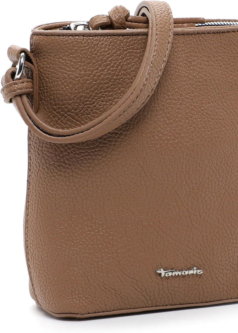 Tamaris Umhängetasche Alessia 30444 Damen Handtaschen Uni Einheitsgrösse Mud 951, Einheitsgrösse Mud