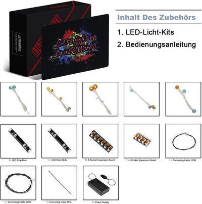 Led Licht Set für Lego 43215 Disney Das verzauberte Baumhaus Set (Kein Lego-Modell), Dekorationsbele