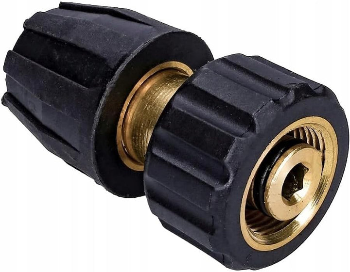 Mini Strahlrohr – Flachstrahldüse | 350 bar, 150°C, 10 cm Länge, M22 Innengewinde | Für Kärcher HD/H
