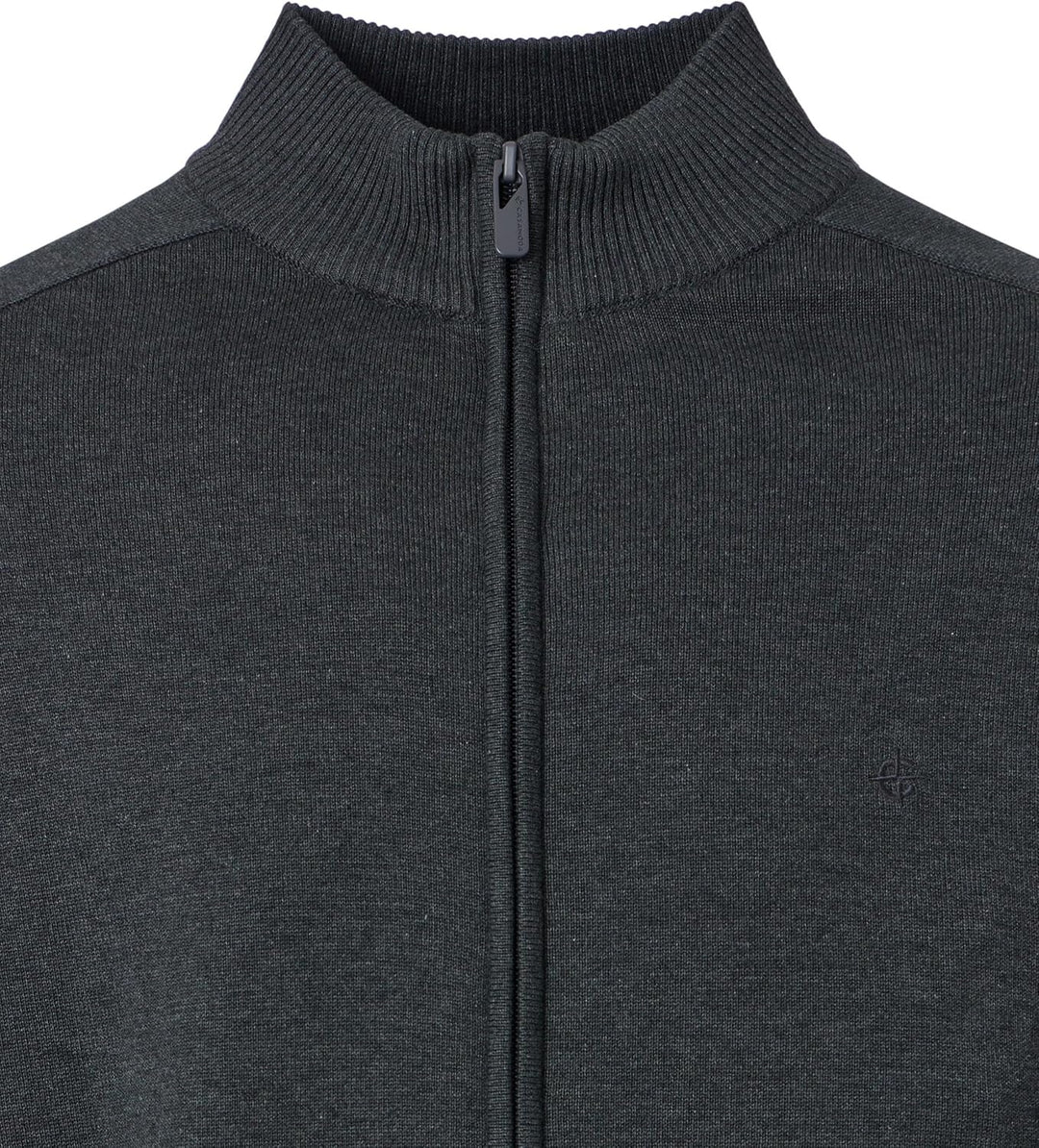 CASAMODA Herren Strickjacke, S Grauschwarz