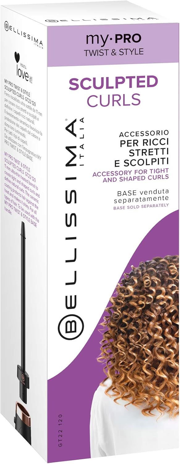 Bellissima My Pro GT22 120, Lockenstab Sculpted Curls für Kombi-Haarstyler My Pro Twist &amp; Style, Auf