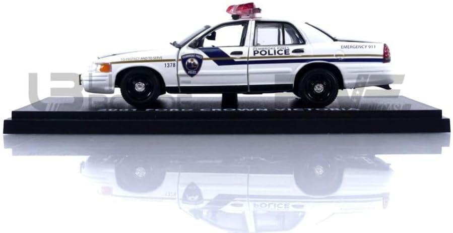 Greenlight 86614 Miniaturauto, weiss